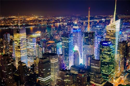 1000 Teile Puzzle für Erwachsene Midtown West Manhattan New York Skyline Poster Holzpuzzle Druck A463 Herausfordernde Puzzles für Freunde Familie Wanddekoration von Geroclonup