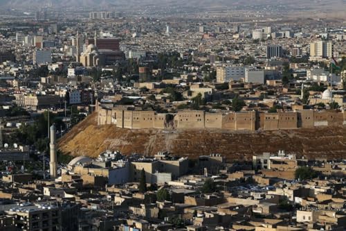 Puzzle für Erwachsene, 1000 Teile, MOSUL IRAK SKYLINE Glänzend Holzpuzzles Druck Ansicht Tigris Ninive A266 Herausfordernde Puzzles für Freunde Familie Wanddekoration von Geroclonup