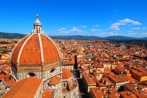 Puzzle für Erwachsene, 1000 Teile Kathedrale der Heiligen Maria der Blume Florenz Italien Foto Familie Lustige Herausfordernde Urlaubspuzzles für Erwachsene Puzzle Geschenk für Frauen Männer Senioren von Geroclonup