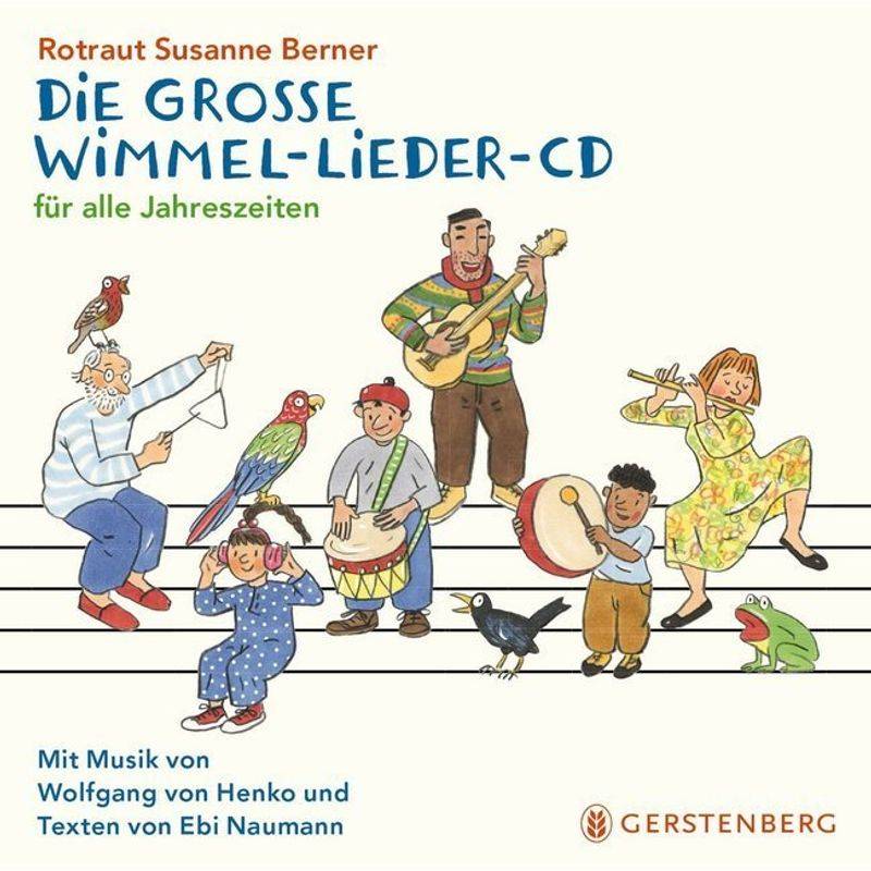 Die große Wimmel-Lieder-CD,Audio-CD von Gerstenberg Verlag