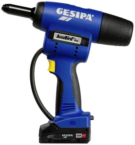 Gesipa AccuBird Pro CAS 1679661 Akku-Blindnietpistole 18V 2Ah Li-Ion inkl. Akku, inkl. Ladegerät von Gesipa