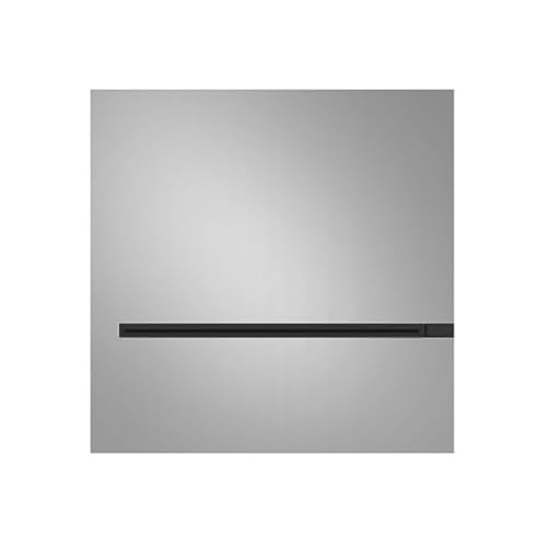 Gessi Binario, Modul Strahlart Schwall 200x200 mm mit EASY-Fix-Installation zur digitalen Ansteuerung über Touchscreen, 61133, Farbe: Bronze Antik von Gessi