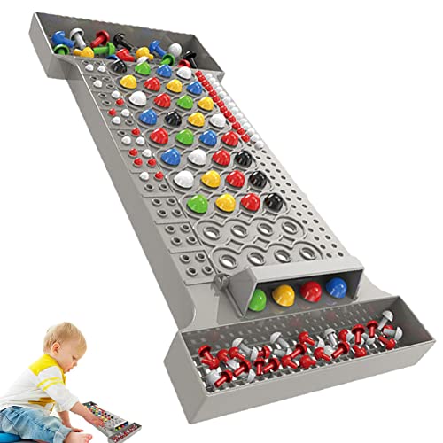 Mastermind Spiel, Klassisches Mastermind Code Cracking Spiel, Code Breaker Brettspiel, Geheimcode Brettspiel, Lustige Strategie Brettspiele Für Kinder, Lustiges Gehirn Puzzle Spiel Set von Gesuter