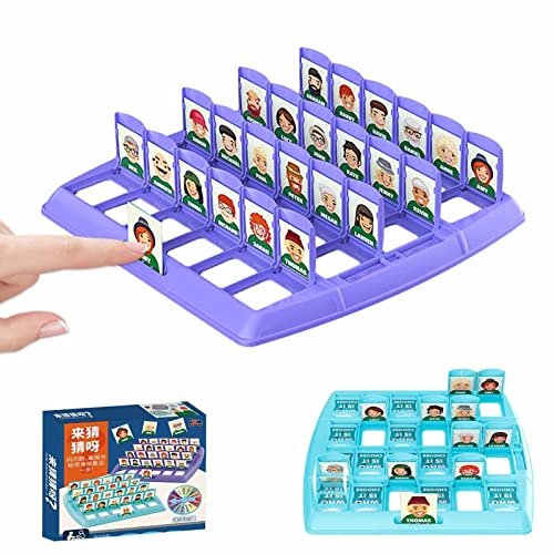 Ratet Mal Wer Ich Bin, Intelligentes Ratespiel Wer Ich Bin Puzzle Brettspiel, Ratet Mal Wer Spiel Lustiges Familien Ratespiel Brettspiel, Einfach Zu Bedienendes Multiplayer Ratespiel Für Kinder von Gesuter