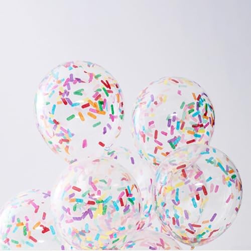Bunte und festliche Eisballons für Geburtstag, Hochzeit, 10 Stück von Getdoublerich