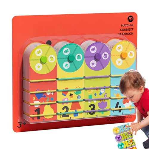 Geteawily Farblich passendes Spielzeug, Sortierspielzeug für Kleinkinder - Puzzles Lustige Wickelkarten | Handsensorisches Spielzeug, sensorisches Farbsortierspielzeug, interaktives von Geteawily