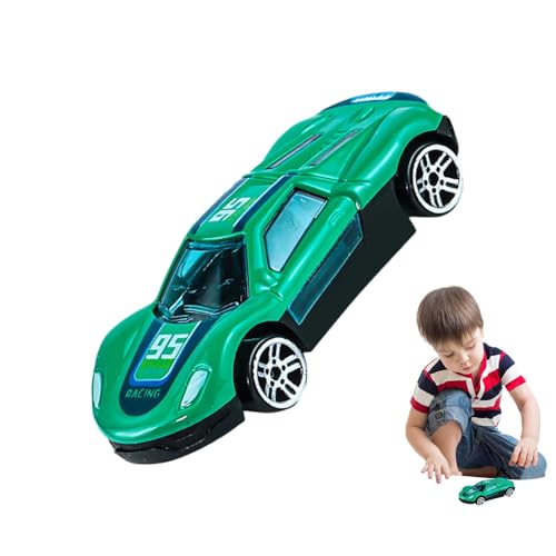 Geteawily Rennauto-Spielzeug für Kinder,Rennauto-Spielzeug | Legierungs-Reibungsantriebs-Lernauto - Reibungsbetriebene Fahrzeuge, Push-and-Go-Trägheitsspielzeug, reibungsbetriebene Lernspielzeuge für von Geteawily