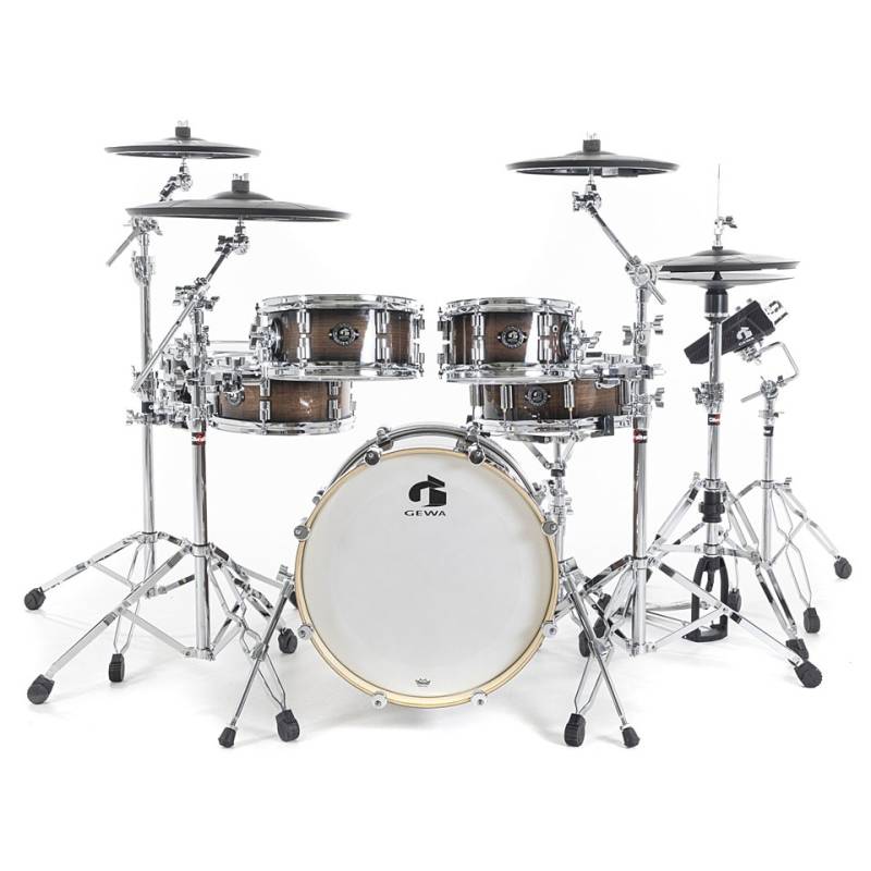 Gewa G9-Pro L6 High Gloss Walnut Burst E-Drum Set von Gewa