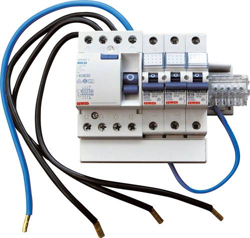 Gewiss GW96080 Anschlussmodul 4polig 40A 400V 1St. von Gewiss