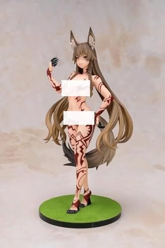 Gexrei Hentai-Puppen/Kitsunemimi-san 1/5 Anime-Puppen/ECCHI-Puppen/Temperaturgesteuerte Färbung/Bemalte Charaktermodelle/Spielzeugmodelle/Anime-Sammlerstücke 32 cm von Gexrei