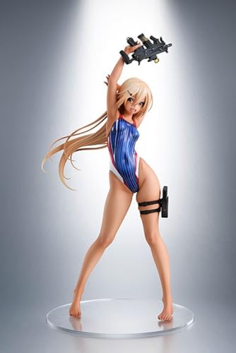 Gexrei Kouhai-chan vom Swimming Club Badeanzug Ver. 1/7 Actionfigur/ECCHI-Figur/Animefigur/bemaltes Charaktermodell/Spielzeugmodell/PVC/Anime-Sammlerstück 29 cm/11,4 Zoll von Gexrei