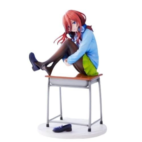 Gexrei Nakano Miku Figur ECCHI Figur/Animefigur/bemaltes Charaktermodell/Spielzeugmodell/PVC/Anime-Sammlerstück 19 cm von Gexrei