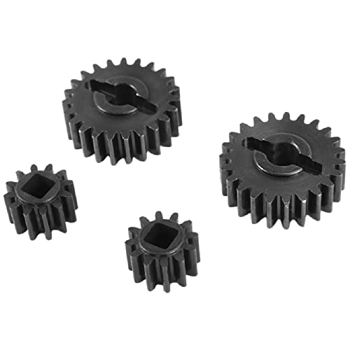 Ggnaxivs 4Pcs AR45 F9 Portalachse Portal Gear Set 23T/12T für Axial SCX10 III Capra 1/10 RC Crawler Car Upgrade Parts ZubehöR von Ggnaxivs