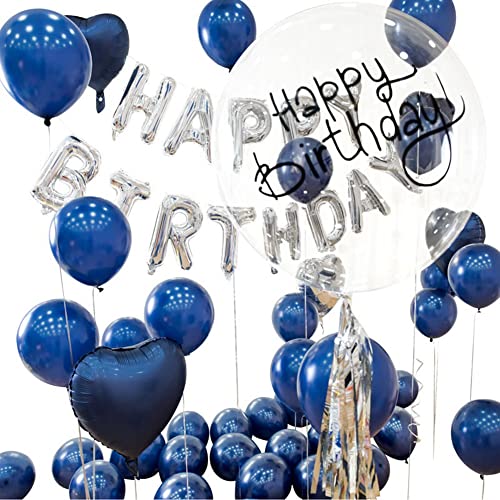 Ggnaxivs Edle dunkelblaue Ballon-Girlanden, Ballonbogen für Geburtstag, Babyparty, Jahrestag, Party-Dekoration von Ggnaxivs