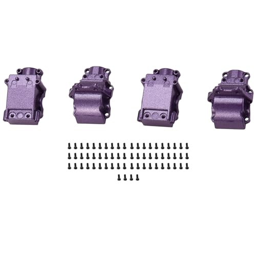 Ggnaxivs Metall DifferentialgetriebegehäUsedeckel für 144001 124019 124018 RC Auto Upgrade Teile ZubehöR,2 StüCk von Ggnaxivs