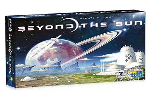 Ghenos Games Beyond The Sun - Brettspiel für 2-4 Spieler ab 14 Jahren von Ghenos Games