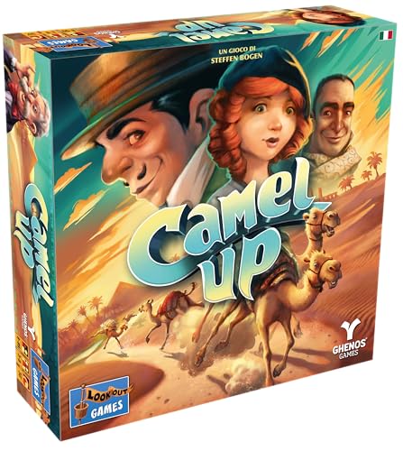 Ghenos Games Camel Up – Spiel in der Box – italienische Ausgabe Ghenos Games Camel Up – Spiel in der Box – italienische Ausgabe von Ghenos Games