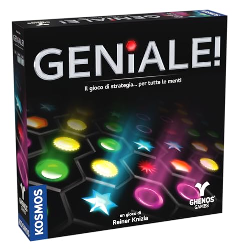 Genial! - Das Strategiespiel für alle Köpfe - Alter 8+ - 2-4 Spieler - 45 Minuten Genial! - Das Strategiespiel für alle Köpfe - Alter 8+ - 2-4 Spieler - 45 Minuten von Ghenos Games