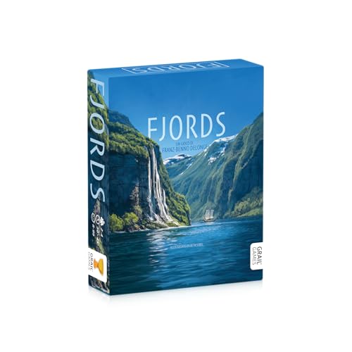 Ghenos Games Fjords: Strategie-Brettspiel für 2-4 Spieler ab 8 Jahren Ghenos Games Fjords: Strategie-Brettspiel für 2-4 Spieler ab 8 Jahren von Ghenos Games