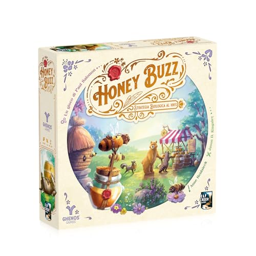 Honey Buzz - Brettspiel - Strategie - Imkerei - 4 Spieler - 14+ von Ghenos Games