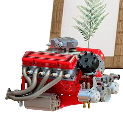 Anschauungsstück Für Modellmotoren | Metall V8 Motor Deko | Originelles Spielzeug Lernspielzeug Geschenkideen Für Söhne Teens Männer Familie Freunde Jugendliche Mädchen Und Töchter Anschauungsstück Für Modellmotoren | Metall V8 Motor Deko | Originelles Spielzeug Lernspielzeug Geschenkideen Für Söhne Teens Männer Familie Freunde Jugendliche Mädchen Und Töchter von Ghjkldha