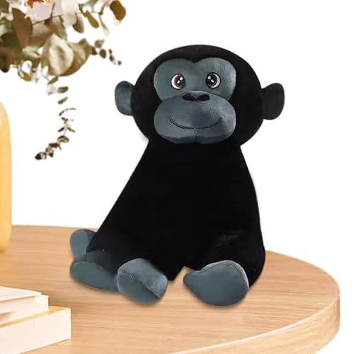 Cute Gorilla Plush Toy | Gorilla Stuffed Animal | 8-Inch Huggable Monkey Stuffed Animal | Perfect Plush Pillow for Kids’ Bedrooms, Play Areas, and Special Gifting for Little von Ghjkldha