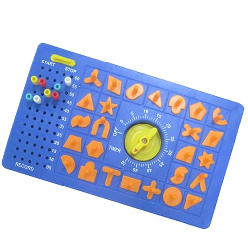 Educational Shape Puzzles, Kids Popping Board Game, Two Players Puzzle Game, Timer Popping Game, Interactive Toy with Timer Educational Shape Puzzle and Educational Puzzle Game for Toddler von Ghjkldha