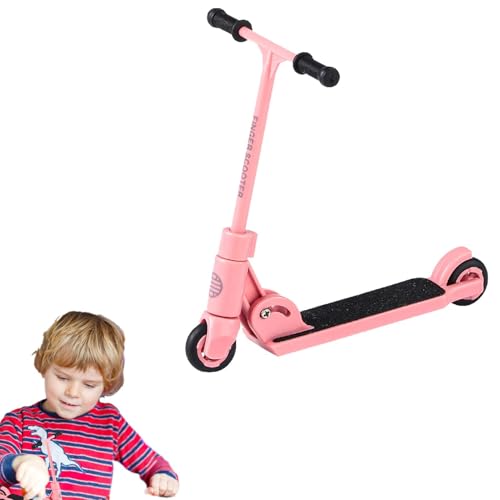 Finger Scooter | Foldable Finger Bmx | 2-wheel Finger Skateboard | Non-slip Fingers Movement Toys Board Accessories Miniature Bmx Portable Scooter Fun and Educational Gift Ideas for Kids von Ghjkldha