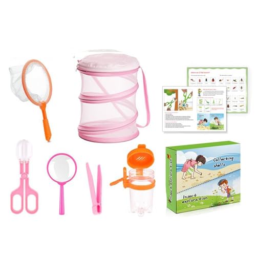 Fly Catcher Set for Kids, Nature Exploration Fly Catching Tools, Boys and Girls Early Learning Solution, Portable Observer Kit with Net for Playground, Fun Outdoor Activity von Ghjkldha