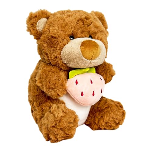 Ghjkldha Bear Plush Toy, Strawberry Bear Plush, Stuffed Animal, Bear Stuffed Toys, Kids Bear Stuffed Animals Toy Birthday Christmas Valentine's Day, Cartoon Sleeping Toy for Kids Girlfriend von Ghjkldha