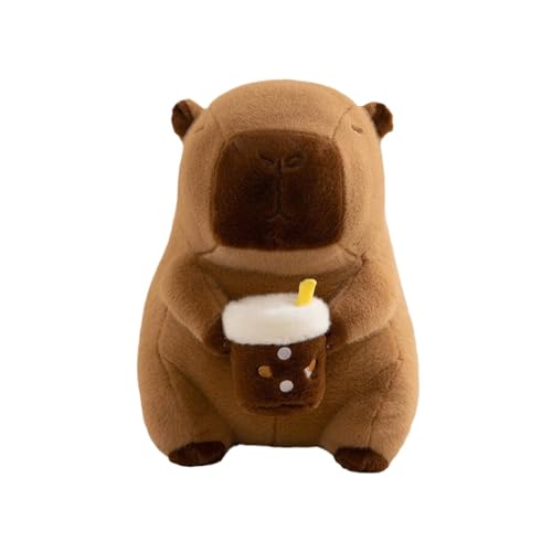 Ghjkldha Capybara Plush Toy, Stuffed Capybara Animal, Cute Capybara Plushie, Plush Capybara Stuffed, Cute Capybara Plush Stuffed Animal for Kids and Adults, Soft Capybara Toy Pillow for Comfort von Ghjkldha