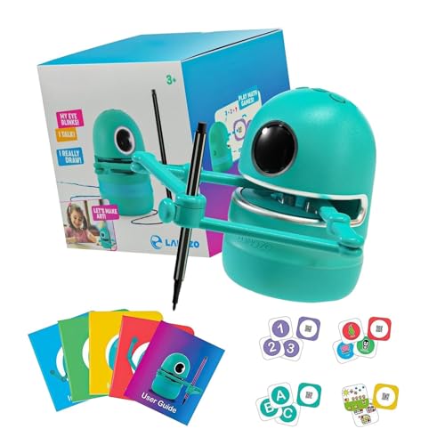 Ghjkldha Educational Drawing Robot Toy | Interactive Educational Drawing Robot | Cartoon Drawing Robot Toy for Kids | Fun Home School Supplies | Art Learning Tool for Toddler and Children von Ghjkldha