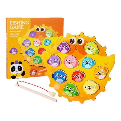 Ghjkldha Fishing Game Play Set | Kids Fishing Game | Magnetic Fishing Game | Children’s Fishing Play Set, Educational Fishing Game, Interactive Fishing Toy, Water Fishing Play Set von Ghjkldha