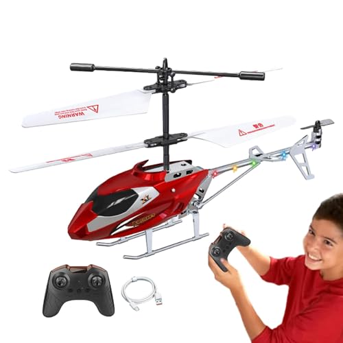 Ghjkldha Helicopter Drones for Kids, Remote Control Aircraft Model Toy, Stable Helicopter, Abs, Multi-Functional Remote Control, Easy Control for Beginners von Ghjkldha