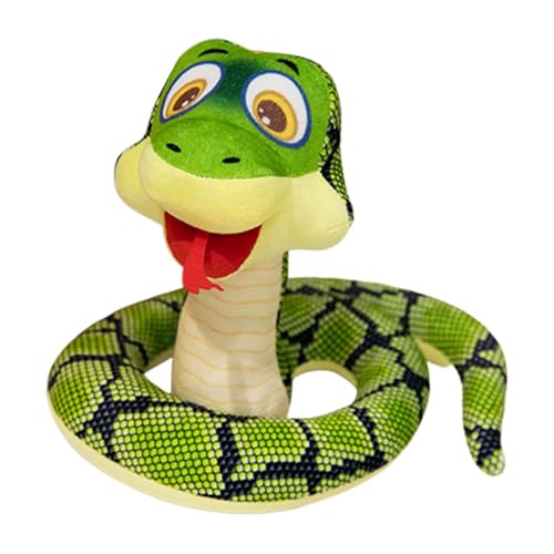 Ghjkldha Kids Snake Toy, Snake Plush Toy, Snake Doll Toy, 2025 Snake Plush Pillow, Soft Snake Stuffed Toy, Fun Snake Stuffed Animal, Long Snake Plush, Giant Plush Snake for Kids von Ghjkldha