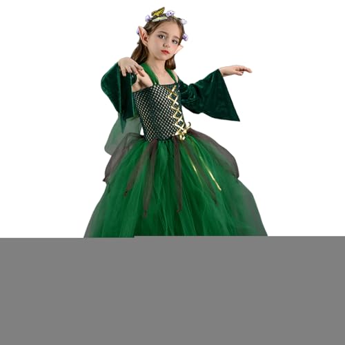Ghjkldha Mädchen Halloween Tutu - Grüner Feenrock - Kostüm Tüllrock Verung Für Mädchen 2-10 Jahre Karneval Märchen Mottoparty Halloween Rollenspiel Ghjkldha Mädchen Halloween Tutu - Grüner Feenrock - Kostüm Tüllrock Verung Für Mädchen 2-10 Jahre Karneval Märchen Mottoparty Halloween Rollenspiel von Ghjkldha