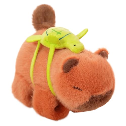 Ghjkldha Plush Animal Snap Bracelets, Capybara Stuffed Slap Bracelet, Cute Wrist Band Toy, Soft Animal Hugger, 5.91inches Fun Gift for Adults, Ideal for Birthday & Children's Day von Ghjkldha