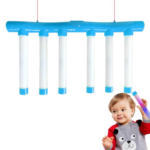 Ghjkldha Reflex Challenge Game, Falling Sticks Reflex Toy, Glowing in The Dark with 3 Adjustable Levels, Hand Speed Challenge with Music, Educational Activity for Kids von Ghjkldha