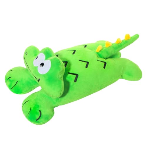 Ghjkldha Stuffed Animal, Crocodile Pillow, Cute Cartoon Crocodile Plush Toy Pillow, Alligator Stuffed Animal Doll, Soft Hug Pillow, Adorable Crocodile Plush Toy for Kids, Bed, and Playtime von Ghjkldha