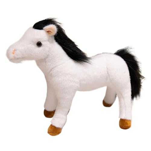 Ghjkldha Stuffed Horse Plush Toy, Cute Plushie Horse, Plush Animal Doll, Plushie Horse Toy, Plush Horse Stuffed Animal Stuffed Horse Plush Toy for Kids with Cute Cartoon Horse Design von Ghjkldha