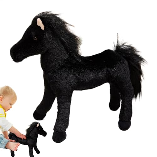 Ghjkldha Stuffed Horse Plush Toy, Cute Plushie Horse, Plush Animal Doll, Plushie Horse Toy, Plush Horse Stuffed Animal Stuffed Horse Plush Toy for Kids with Cute Cartoon Horse Design von Ghjkldha