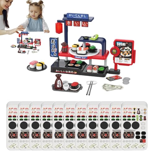 Interactive Kitchen Play Set | Lights and Sounds Pretend Store Toys | Educational Transforming Cooking Playset for Kids | Enhances Creativity and Learning | Great for Playrooms or Family Gatherings von Ghjkldha