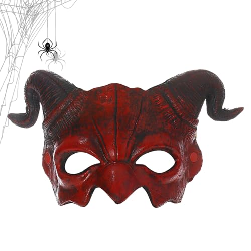 Kostüm Gesichtsbedeckung | Gruselige Halloween Halbmaske Kostüm,Grusel Party Cosplay Kopfzier Für Festumzüge Partys Und Feste Kostüm Gesichtsbedeckung | Gruselige Halloween Halbmaske Kostüm,Grusel Party Cosplay Kopfzier Für Festumzüge Partys Und Feste von Ghjkldha