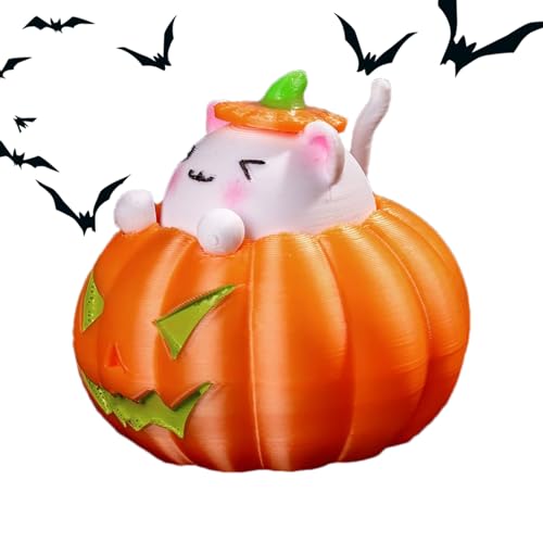 Kürbis Stressball,Halloween Spielzeug Zum Drücken - Katzen Deko Aus Harz Für Schulpreise Kinder Geschenkbeutel Belohnungen Karneval Kürbis Stressball,Halloween Spielzeug Zum Drücken - Katzen Deko Aus Harz Für Schulpreise Kinder Geschenkbeutel Belohnungen Karneval von Ghjkldha