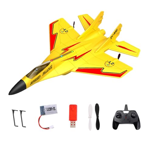 Rc Airplane Toy, 2.4 Ghz Rc Plane, Remote Control Plane, Airplane Glider Drone, Airplane Glider Drone for Kids, Light Up Remote Control Plane for Outdoor Play and Adventure von Ghjkldha