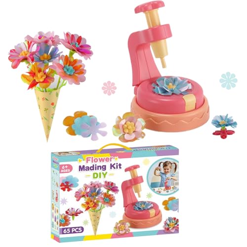 STEM Flower Maker, Kids Bouquet Maker für 6 Jahre, Bildungsstiele Craft Toy mit interaktivem Lernen und lustige Kreativität, für Mädchen Kindergarten Vorschule Home Classroom Geburtstag 27x20x7 STEM Flower Maker, Kids Bouquet Maker für 6 Jahre, Bildungsstiele Craft Toy mit interaktivem Lernen und lustige Kreativität, für Mädchen Kindergarten Vorschule Home Classroom Geburtstag 27x20x7 von Ghjkldha