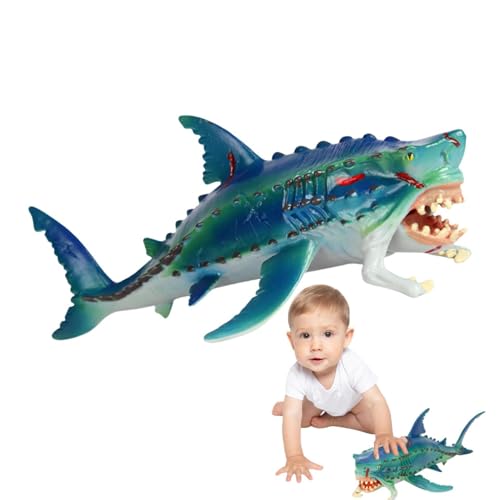 Sea Shark Toy | Shark Bath Toy Great White Shark Toy | Shark Figure Toy, Rubber Shark Toy, Shark Beach Toy, Marine Life Shark Toy, Toy Shark for Kids, Realistic Shark Toy von Ghjkldha