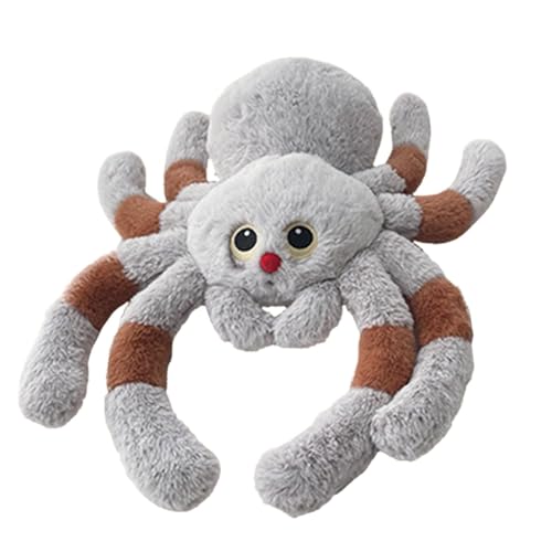 Spider Plush Toy, Tarantula Stuffed Plush, Soft Doll Tarantula, Cute Tarantula Plush, Realistic Tarantula Toy Pillow, Halloween Spider Props Large Spider Cushion for Comfort von Ghjkldha