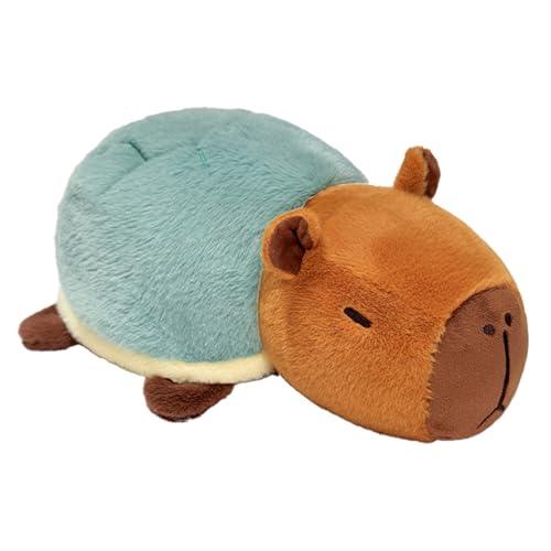 Süßes Capybara gefüllt | Capybara Stofftier | Wende-Plüschkissen | Plüschtierpuppe für Kinder, verwandelndes Plüschtier, weiches Tierplüschspielzeug, Plüschpuppenkissen für Kinder, süßer Capybara-Plüs von Ghjkldha