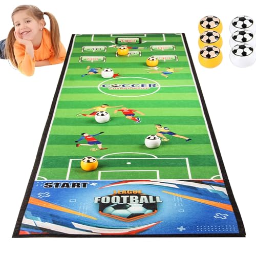 Tabletop Games, Family Fun Activity Set, Interactive Educational Challenge, Strategy Skill Builder, Large 39.3 x 11.4 Inch Play Mat, Includes 6 Balls, Ideal for Kids and Adults von Ghjkldha